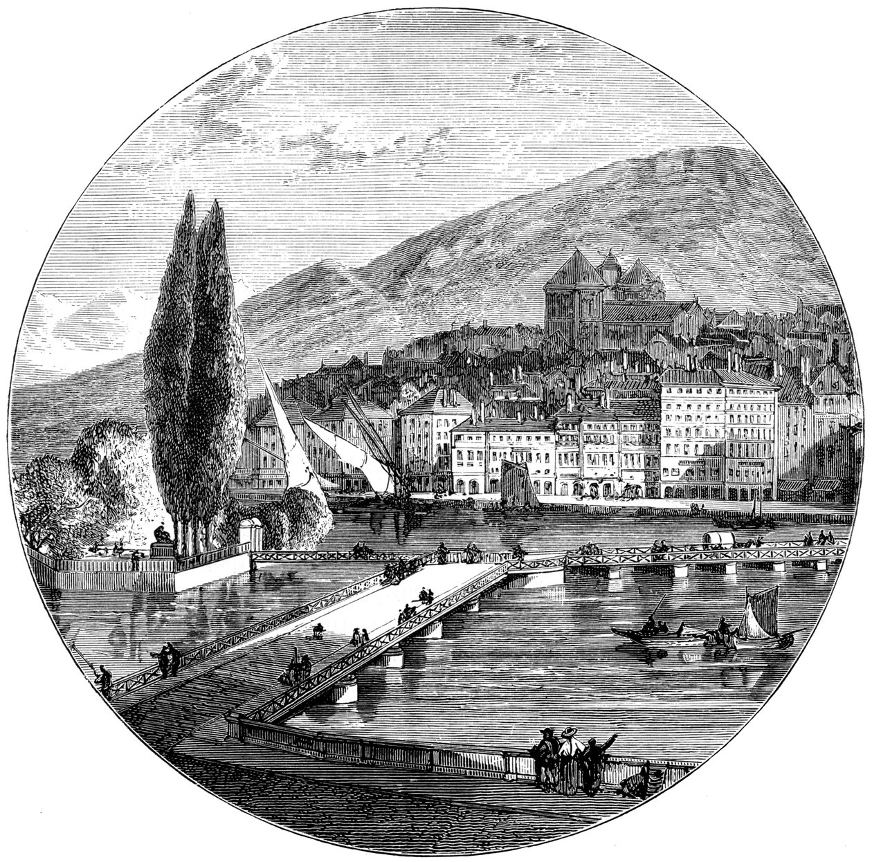 Genebra, Suíça, 1900 de Unbekannt