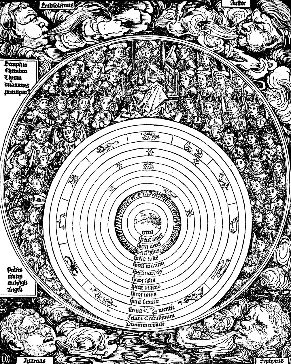 Universo geocêntrico, 1493 de Unbekannt