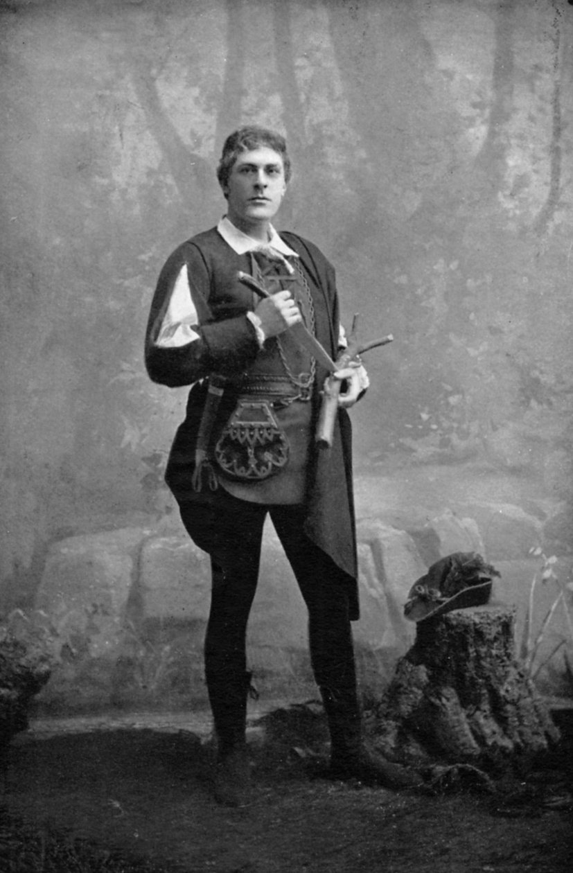 George Alexander 1858-1918, ator e gerente teatral inglês de Unbekannt