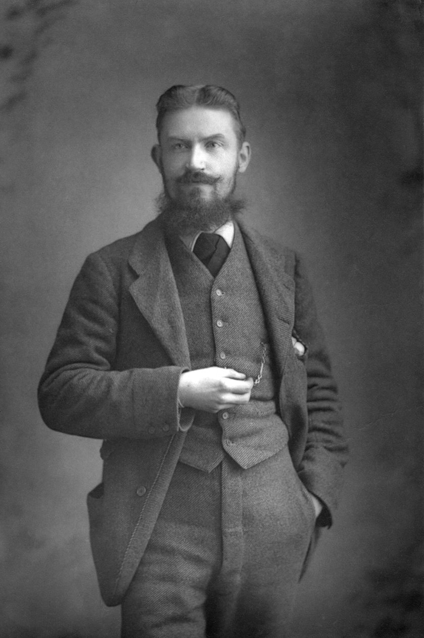 George Bernard Shaw 1856-1950 dramaturgo irlandês, crítico e Fabian, 1890-1894 de Unbekannt