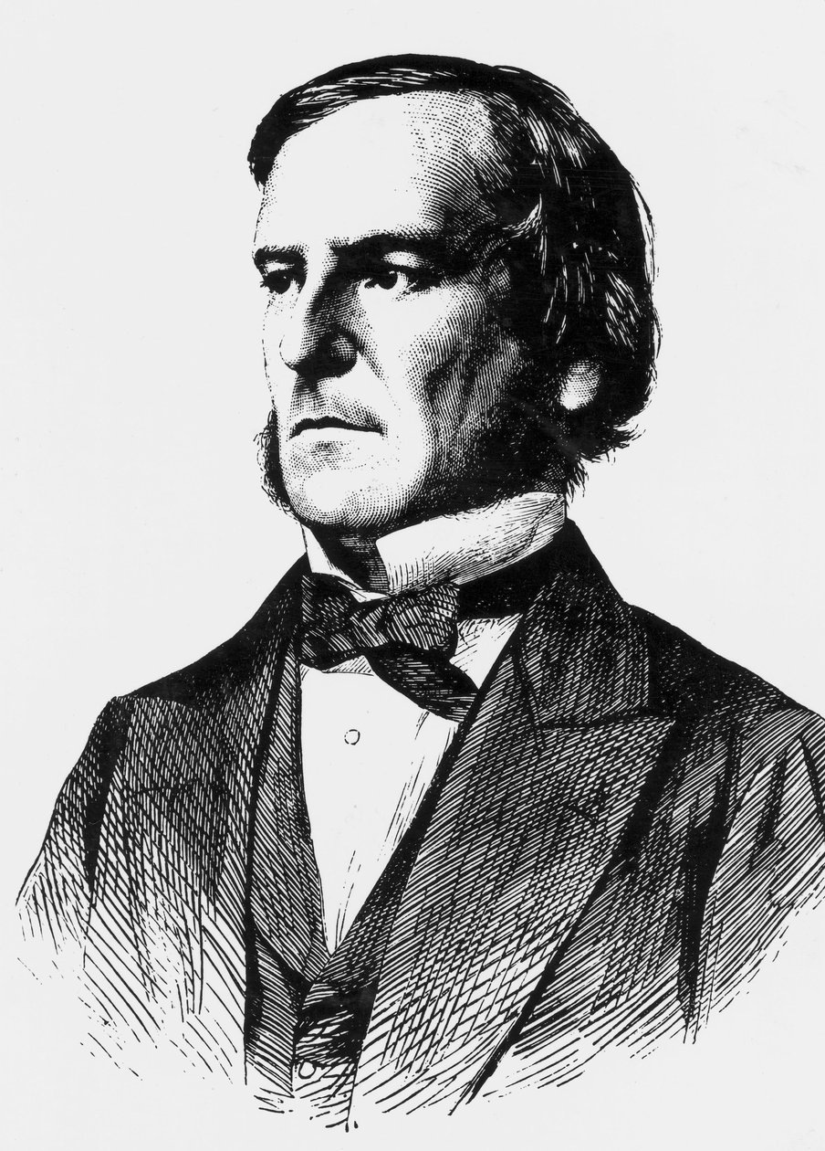 George Boole, matemático inglês, c 1840s de Unbekannt
