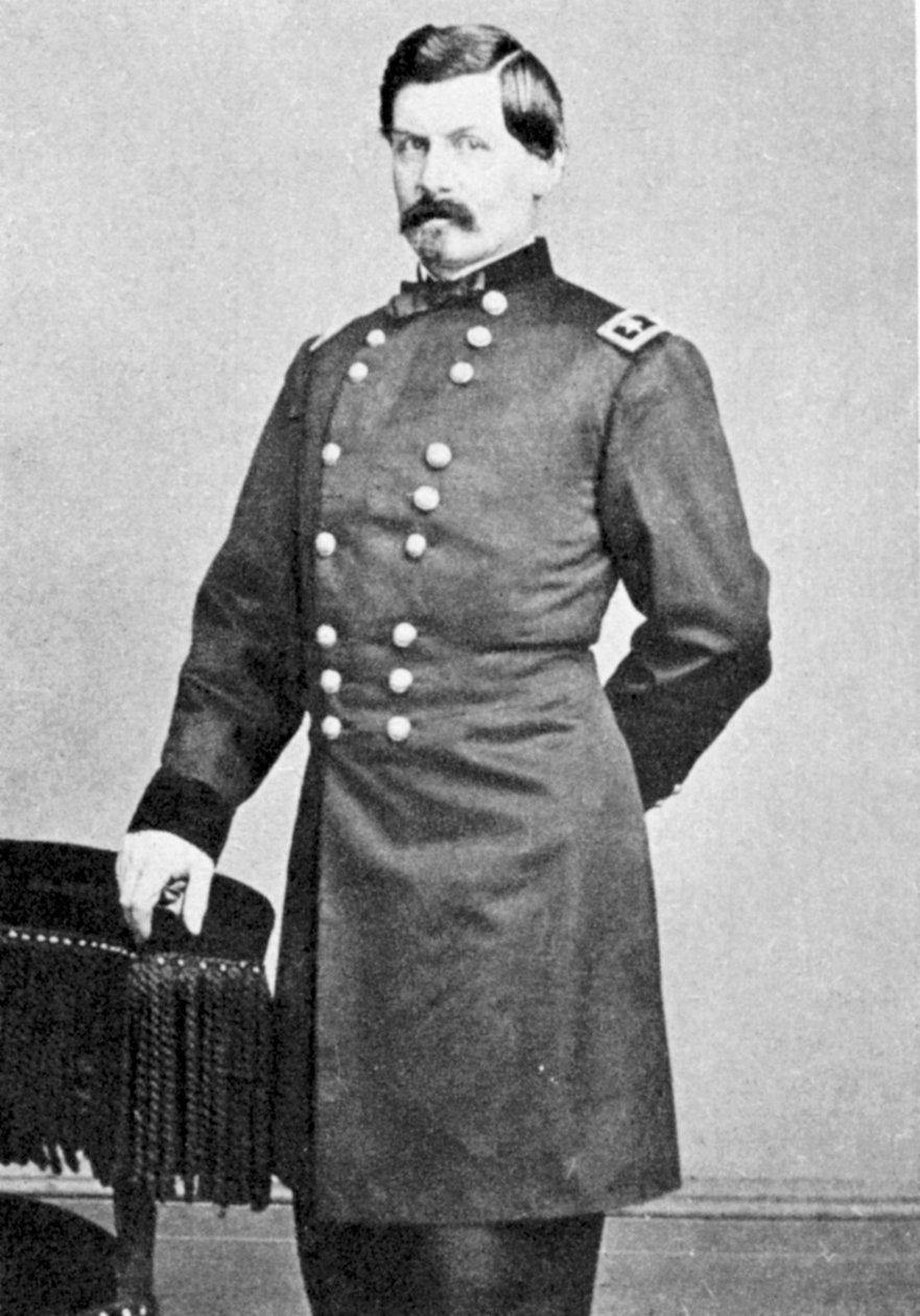 George Brinton McClellan, soldado americano, 1861 de Unbekannt