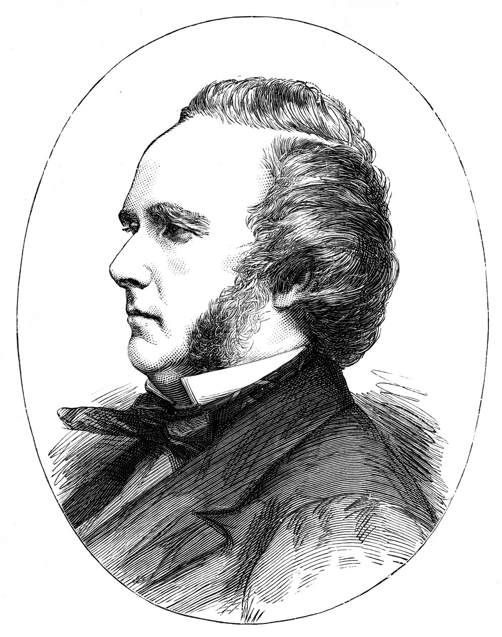 George Douglas Campbell 1823-1900, 8º Duque de Argyll, político e cientista escocês Whig de Unbekannt