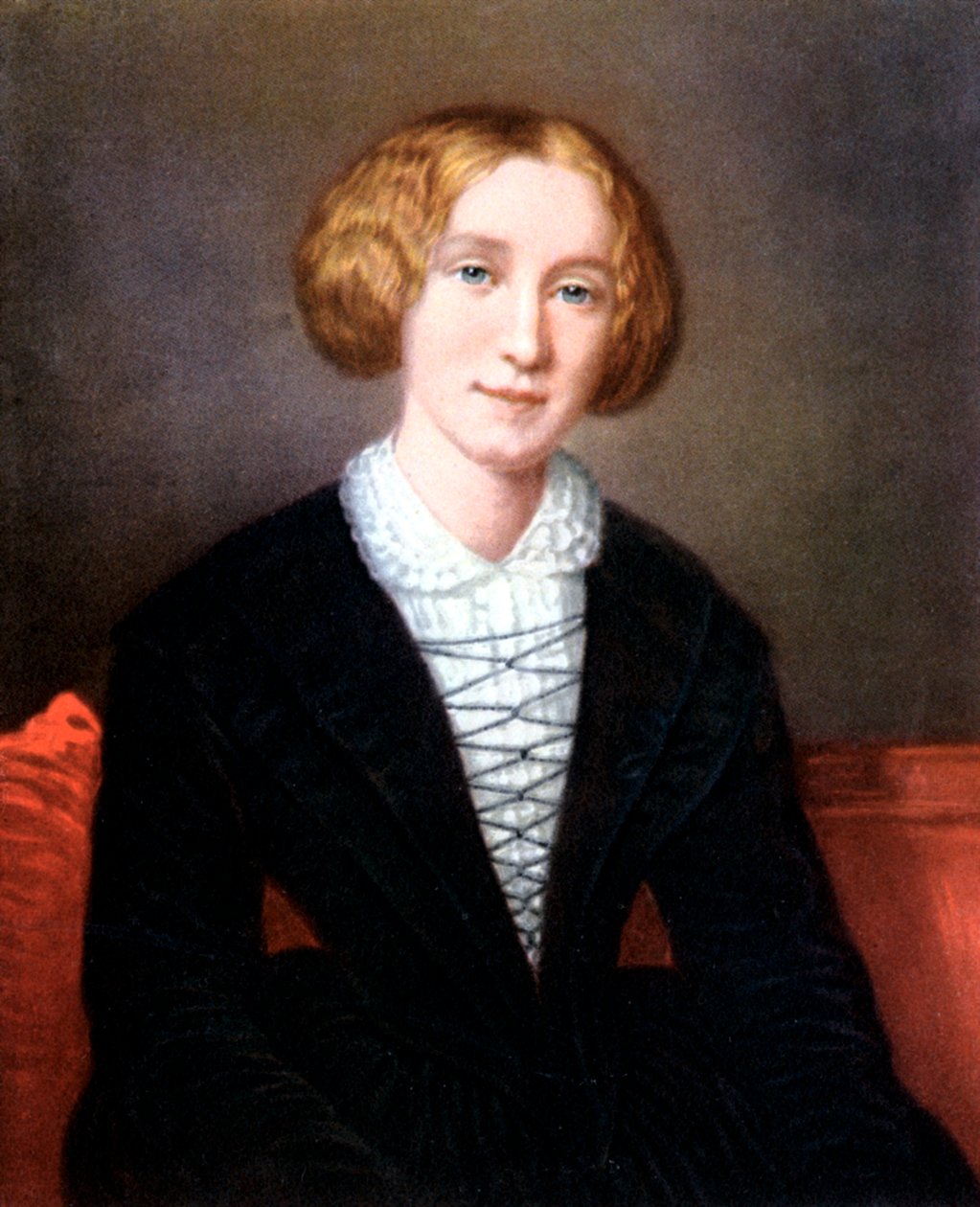 George Eliot quando jovem, c1840 de Unbekannt
