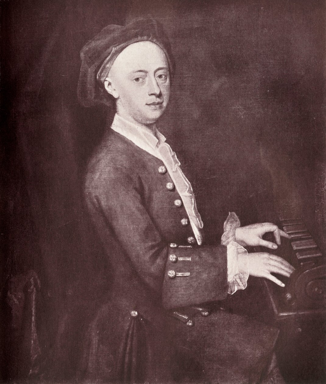 George Frederick Handel, c1720, 1919 de Unbekannt