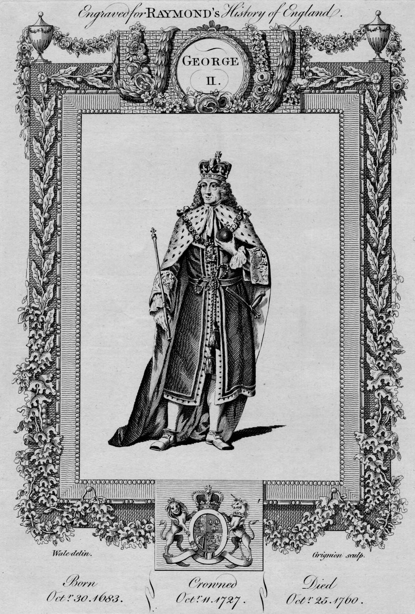 George II, c1787 de Unbekannt