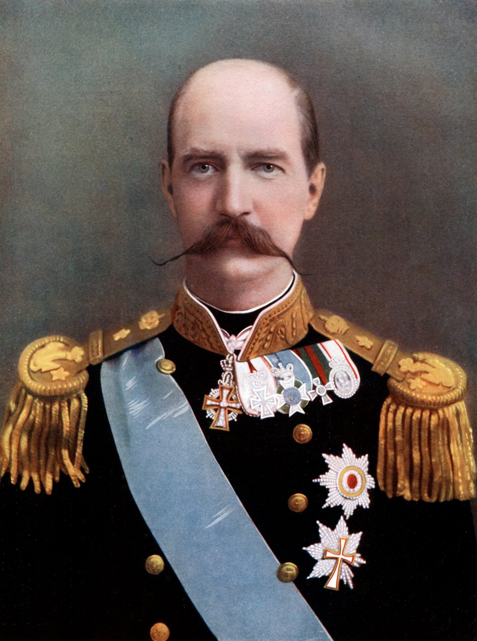 George I, rei da Grécia, final do século XIX e início do século XX de Unbekannt