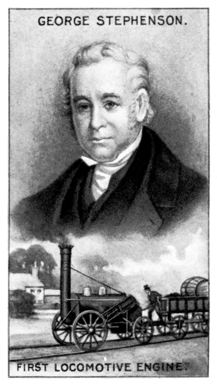 George Stephenson, engenheiro mecânico inglês, c1924 de Unbekannt