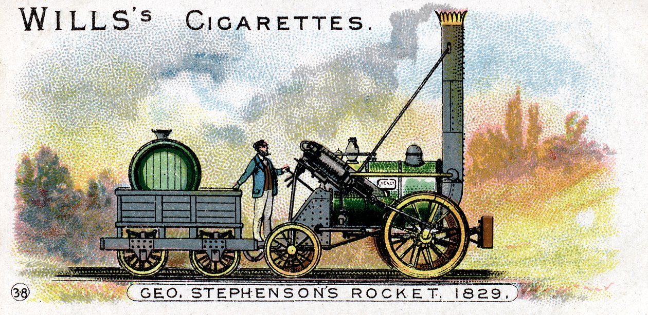 Locomotiva George Stephensons Rocket, 1829 1900 de Unbekannt
