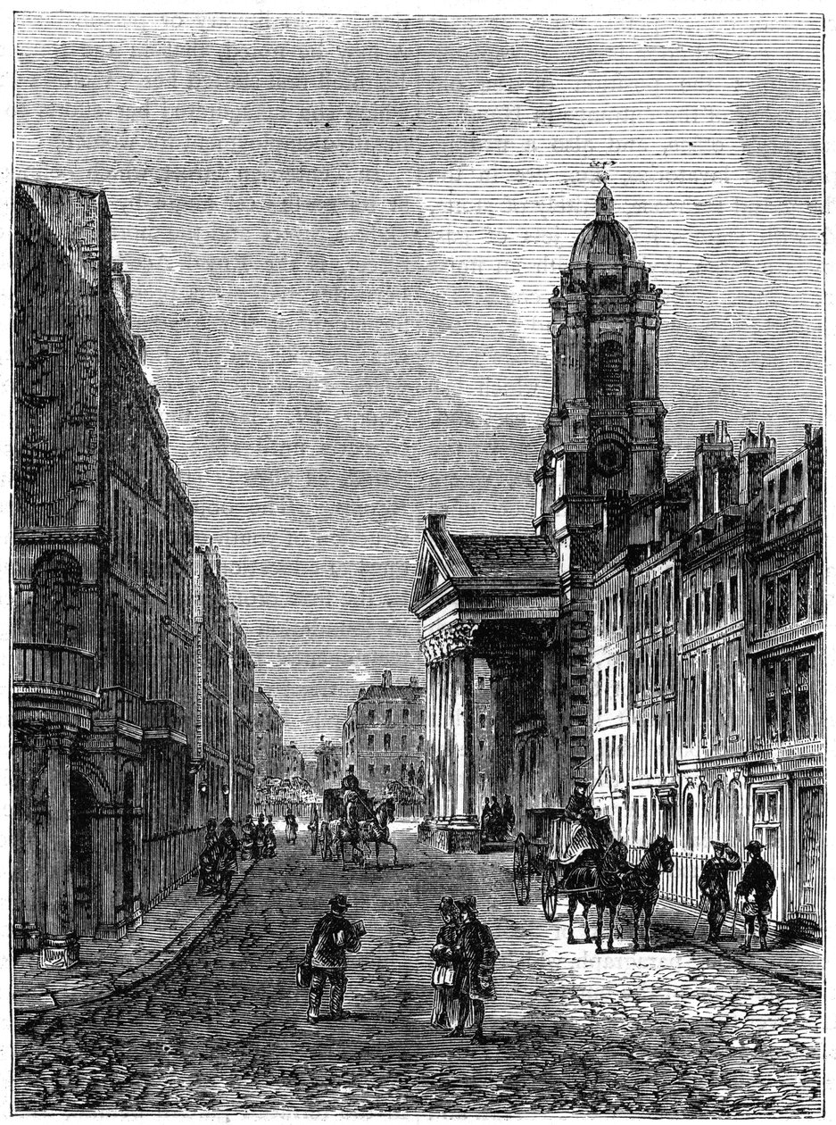 George Street, Hanover Square, Londres, 1800 1891 de Unbekannt