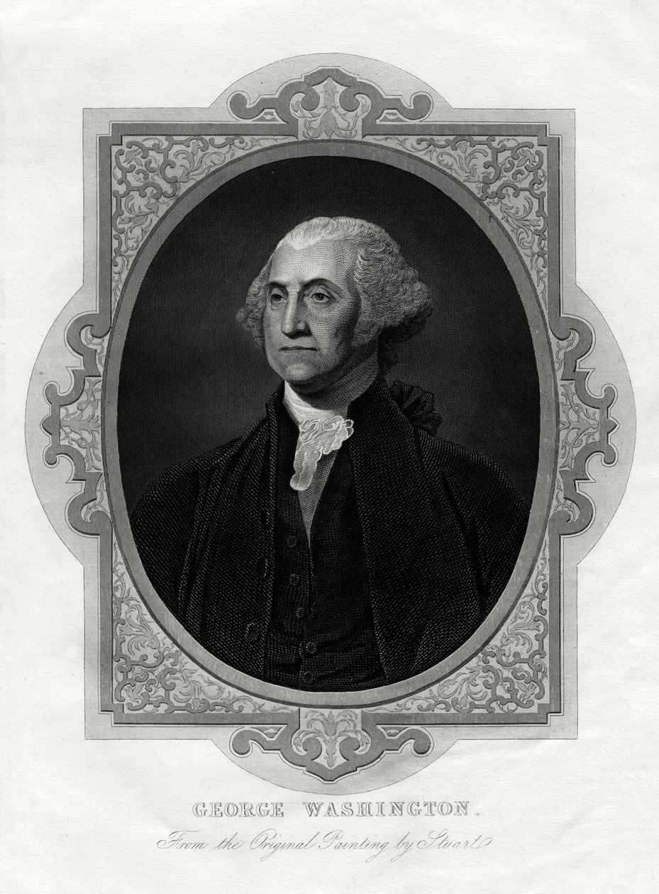 George Washington, primeiro Presidente dos Estados Unidos, 1877 de Unbekannt