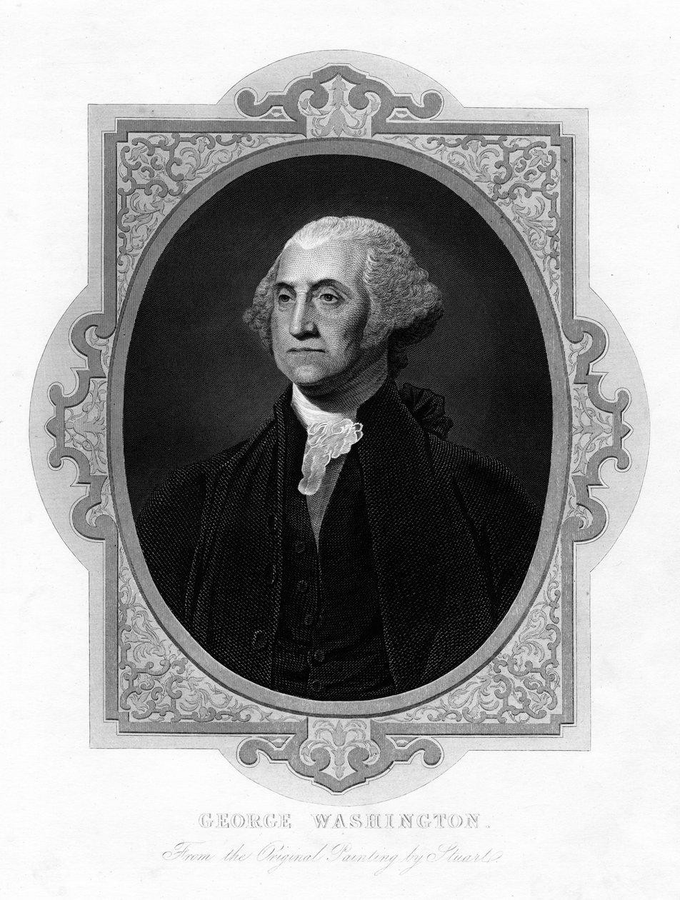 George Washington, primeiro presidente dos Estados Unidos, século XIX de Unbekannt