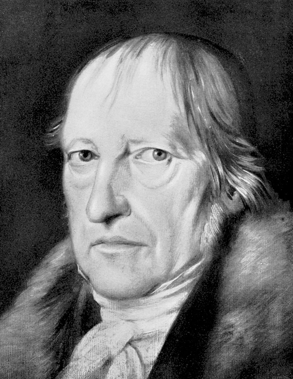 George Wilhlem Friedrich Hegel, filósofo alemão de Unbekannt