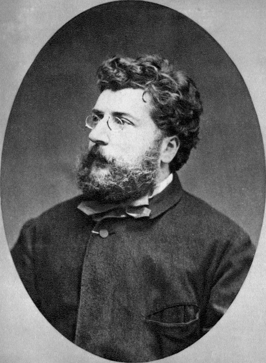 Georges Bizet, compositor francês, 1874 de Unbekannt