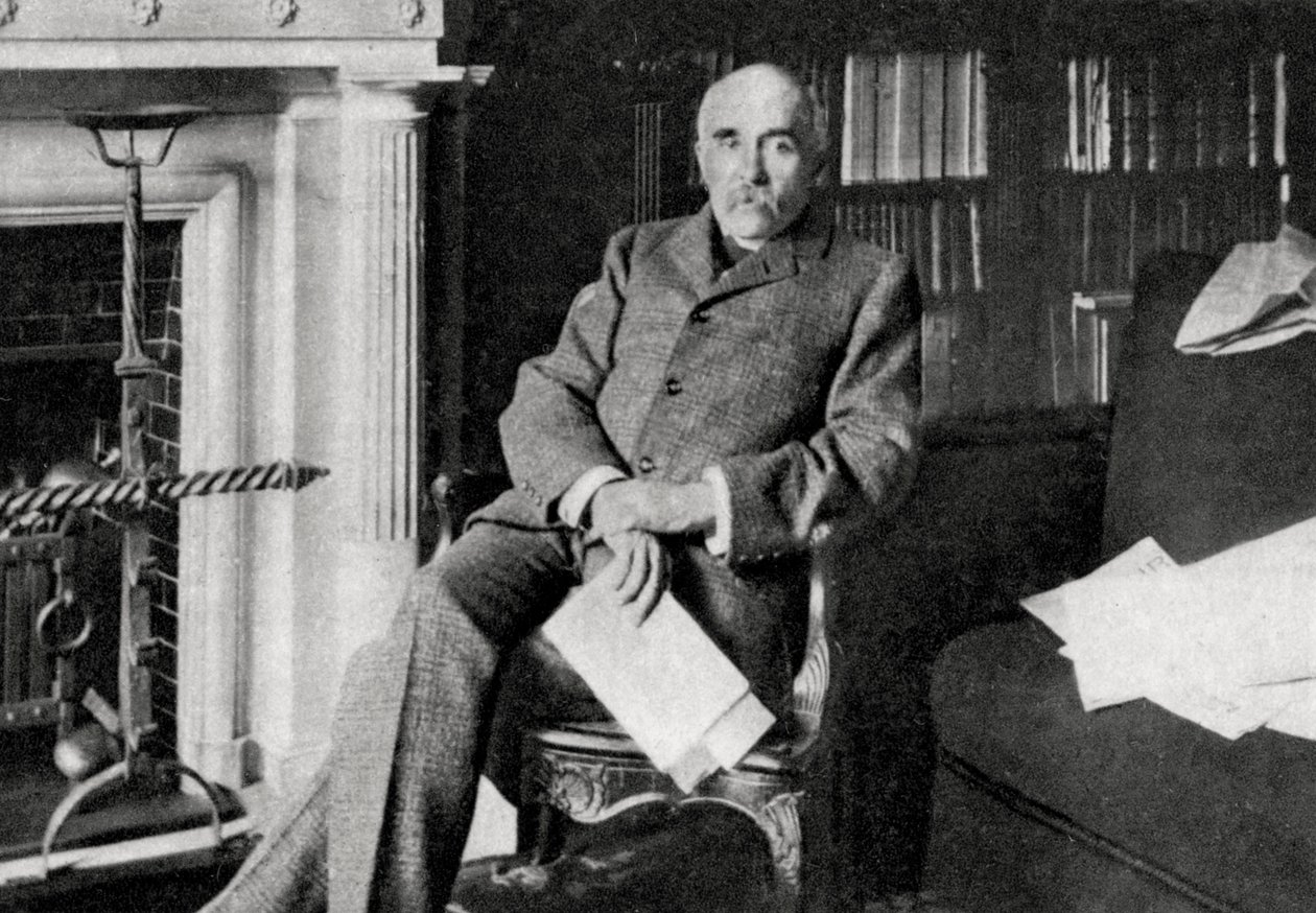 Georges Clemenceau, estadista francês, 1886 de Unbekannt