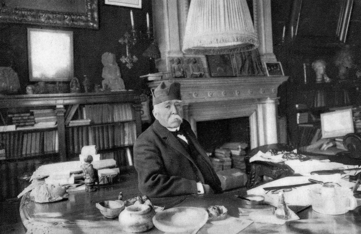 Georges Clemenceau, estadista francês, 1925 de Unbekannt