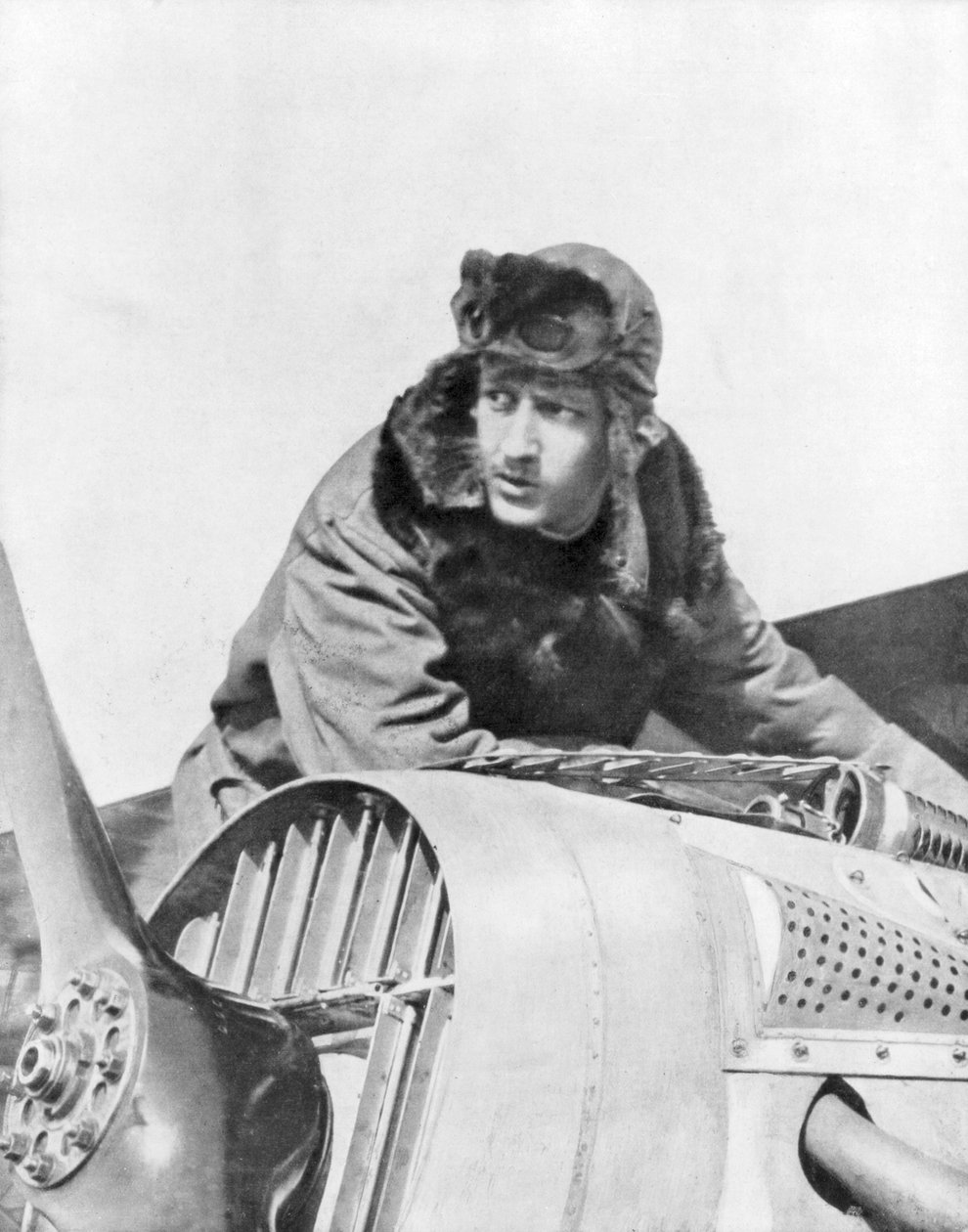 Georges Guynemer, ás de caça francês, 9 de setembro de 1917 de Unbekannt