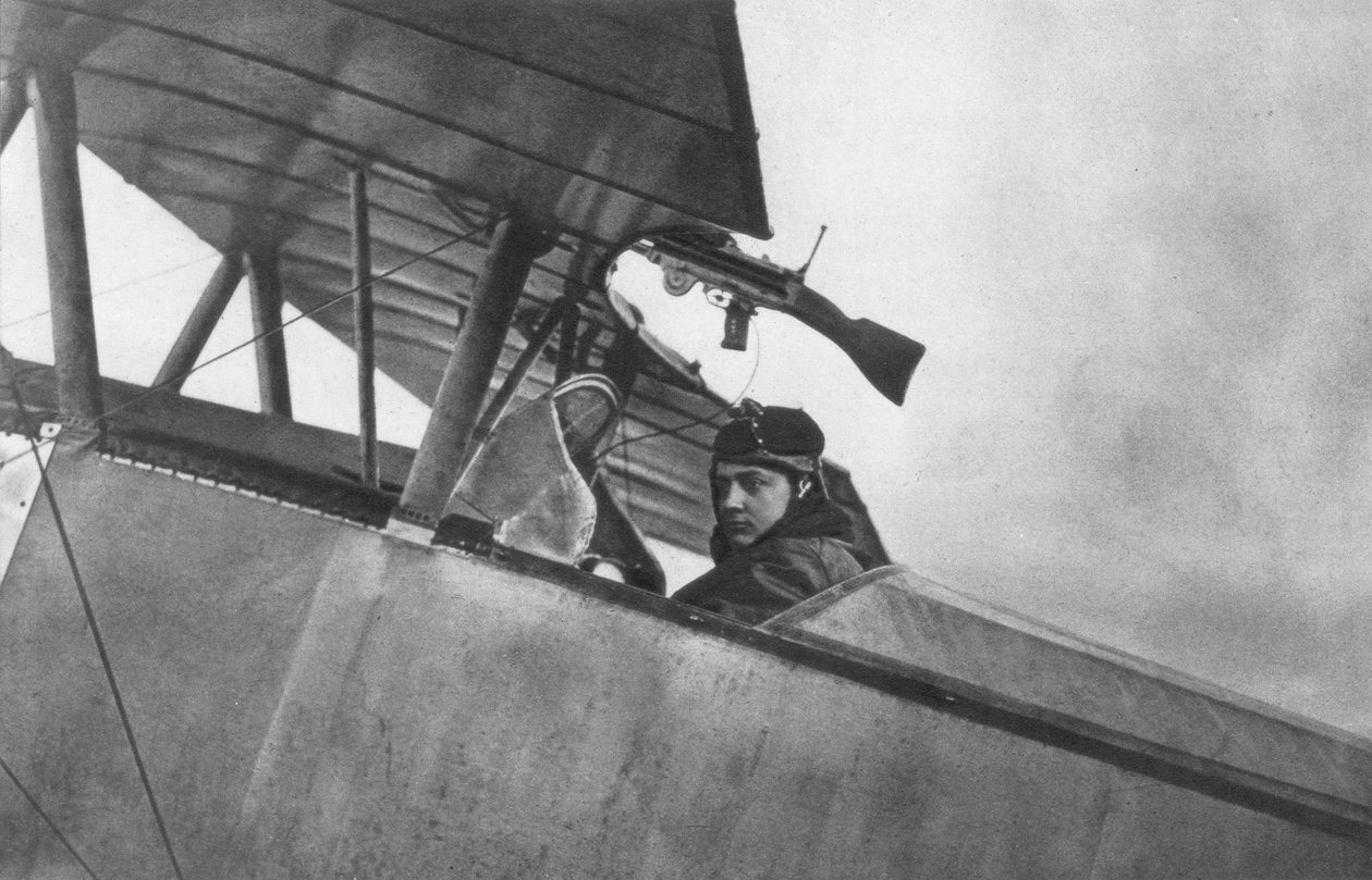Georges Guynemer, ás de caça francês, c1916 de Unbekannt
