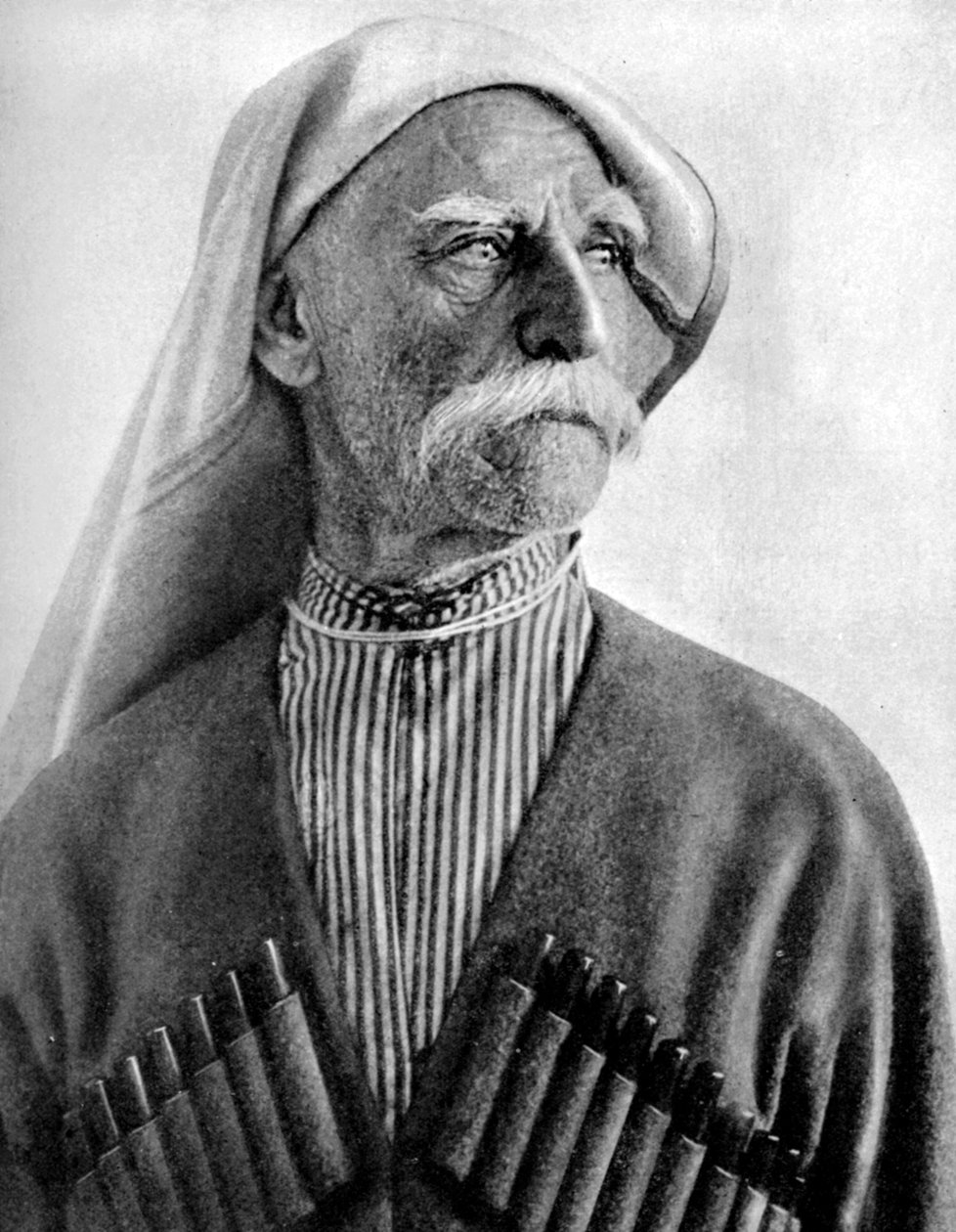 Georgiano homem vestindo um tcherkeska, 1936 de Unbekannt