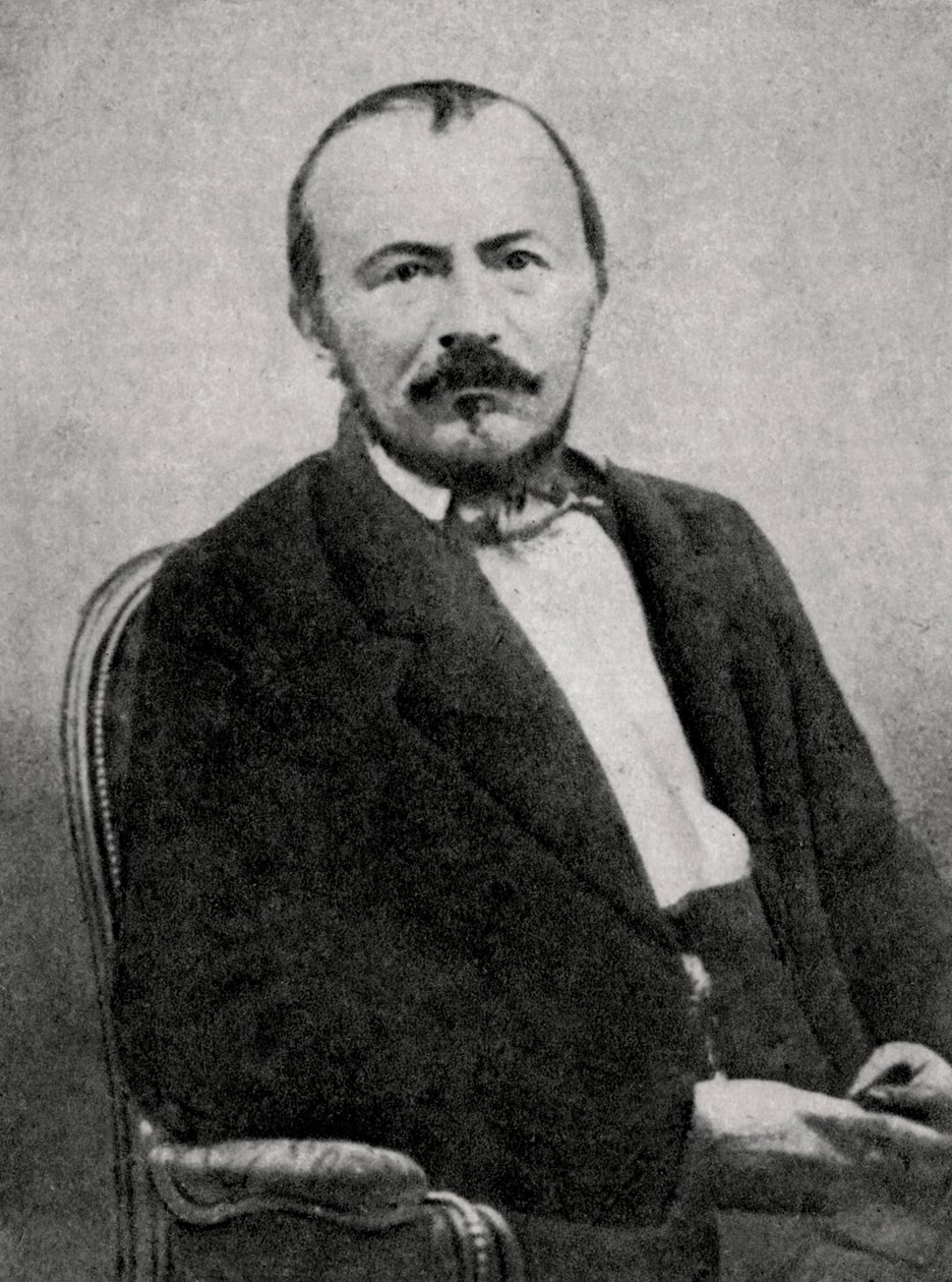 Gerard de Nerval, poeta francês, 1855 de Unbekannt