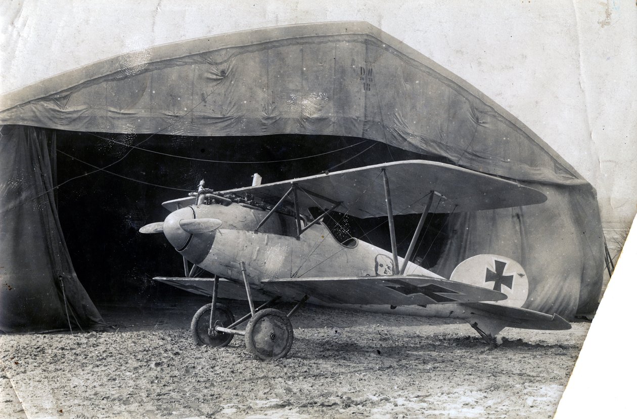 Albatros alemão DV, Souilly, França, 2 de janeiro de 1918 de Unbekannt