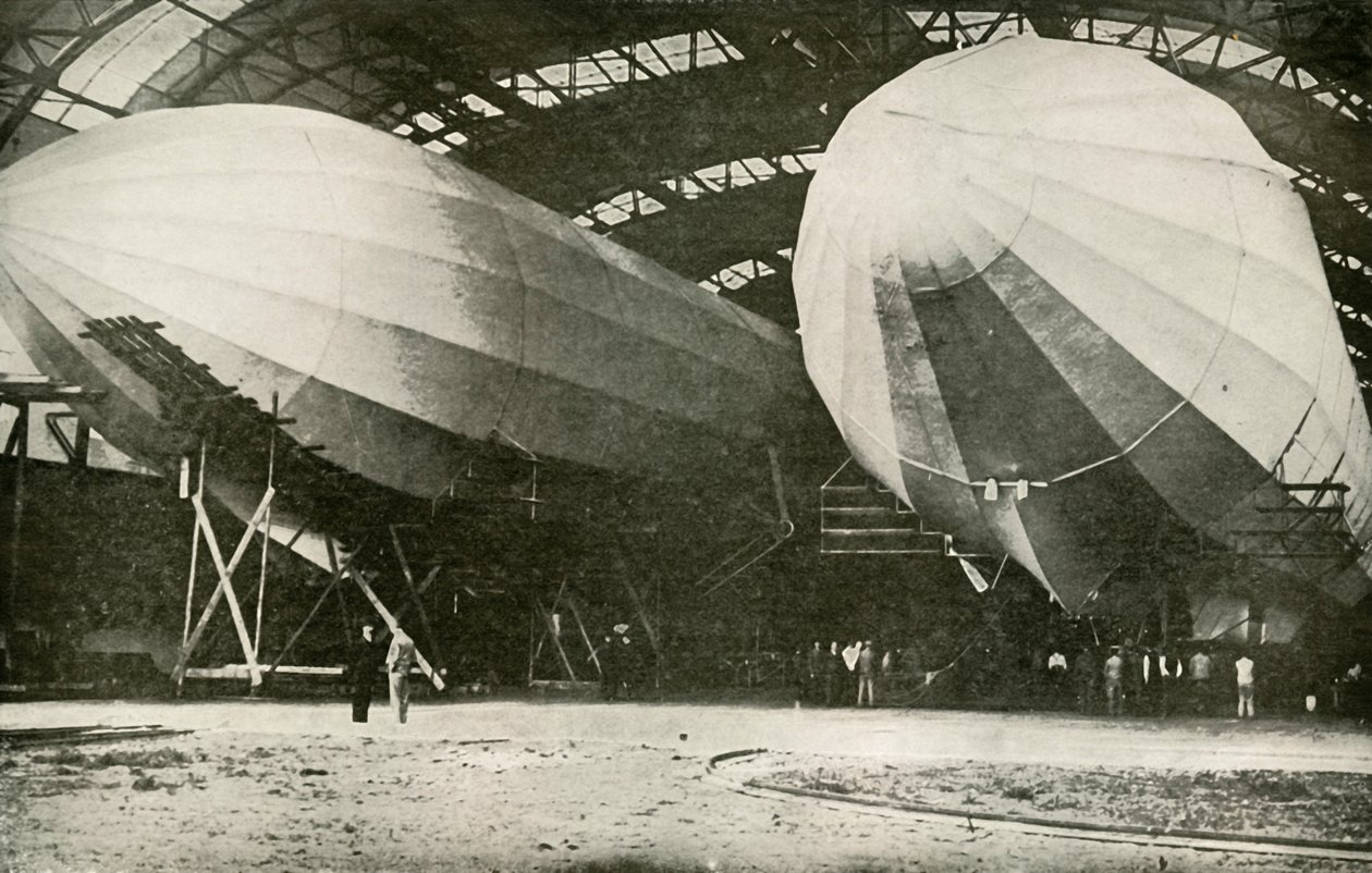 Dreadnoughts alemães do ar, 1919. de Unbekannt