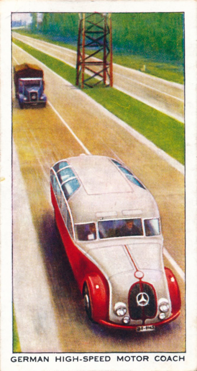 Autocarro alemão de alta velocidade, 1938 de Unbekannt