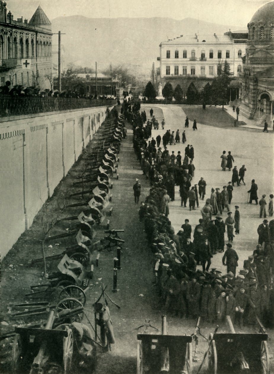 Armas alemãs capturadas pelo exército russo, Primeira Guerra Mundial, c1915, c1920. de Unbekannt