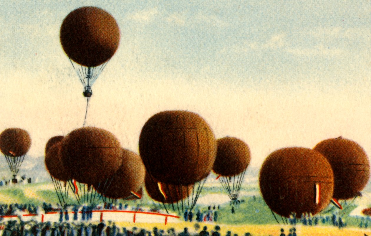 Competição alemã de balões de ar quente, 1932. de Unbekannt