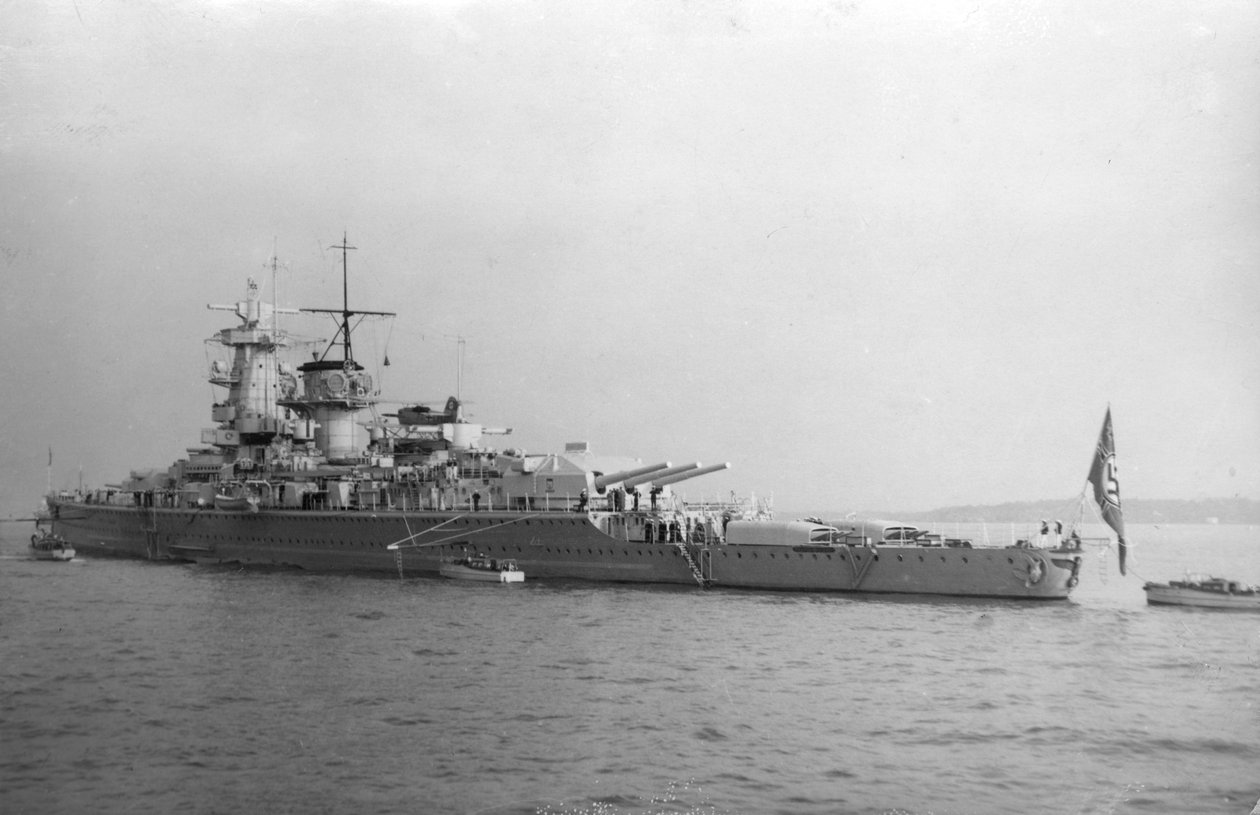 Navio de guerra de bolso alemão Almirante Graf Spee, 1937 de Unbekannt