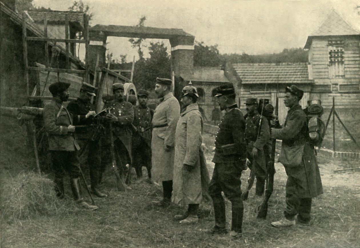 Prisioneiros alemães, Primeira Guerra Mundial, 1914, c1920. de Unbekannt