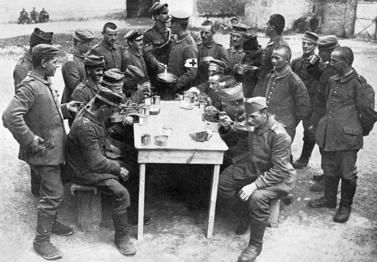 Prisioneiros de guerra alemães, Primeira Guerra Mundial, 1914-1918, c1920 de Unbekannt
