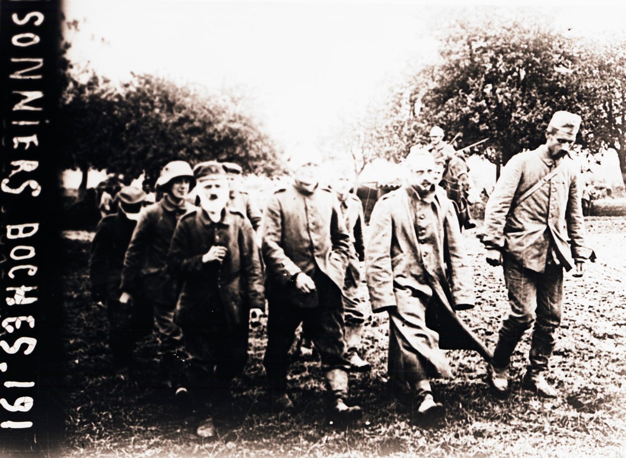 Prisioneiros de guerra alemães, c1914-c1918 de Unbekannt