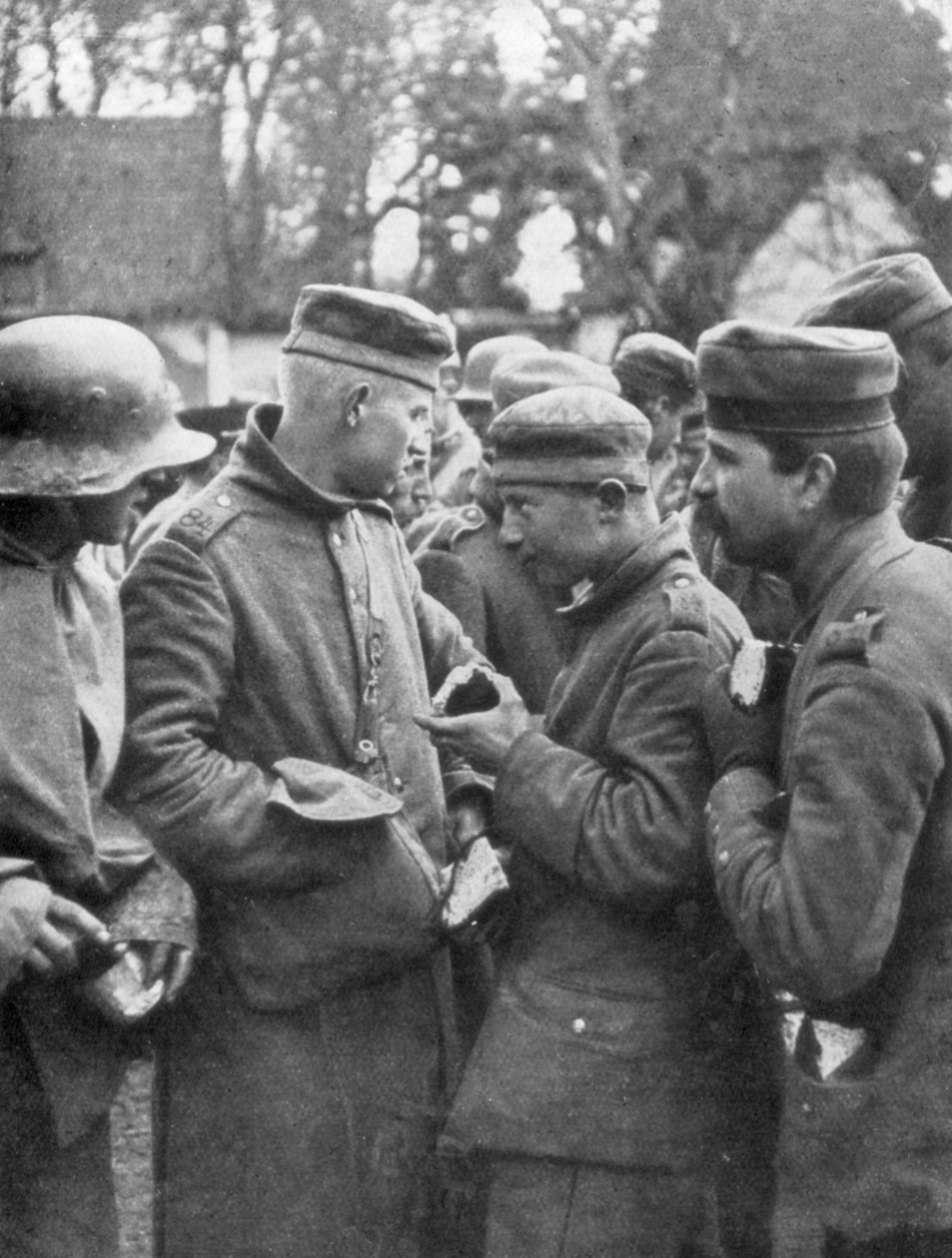 Prisioneiros alemães capturados em 18 de abril de 1918, França de Unbekannt