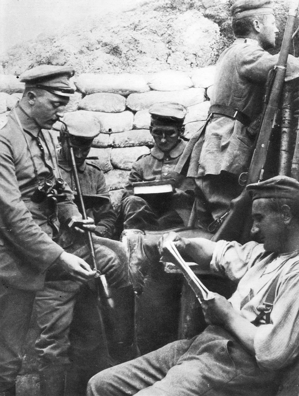 Soldados alemães, Primeira Guerra Mundial, 1914-1918 de Unbekannt