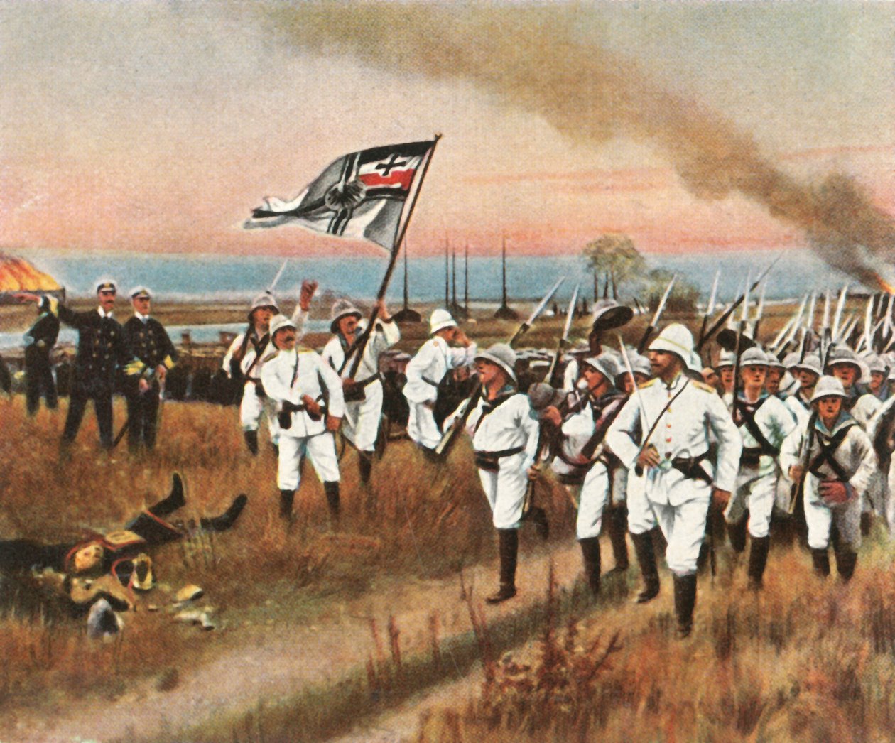 Alemães na frente! 22 de junho de 1900, 1936. de Unbekannt