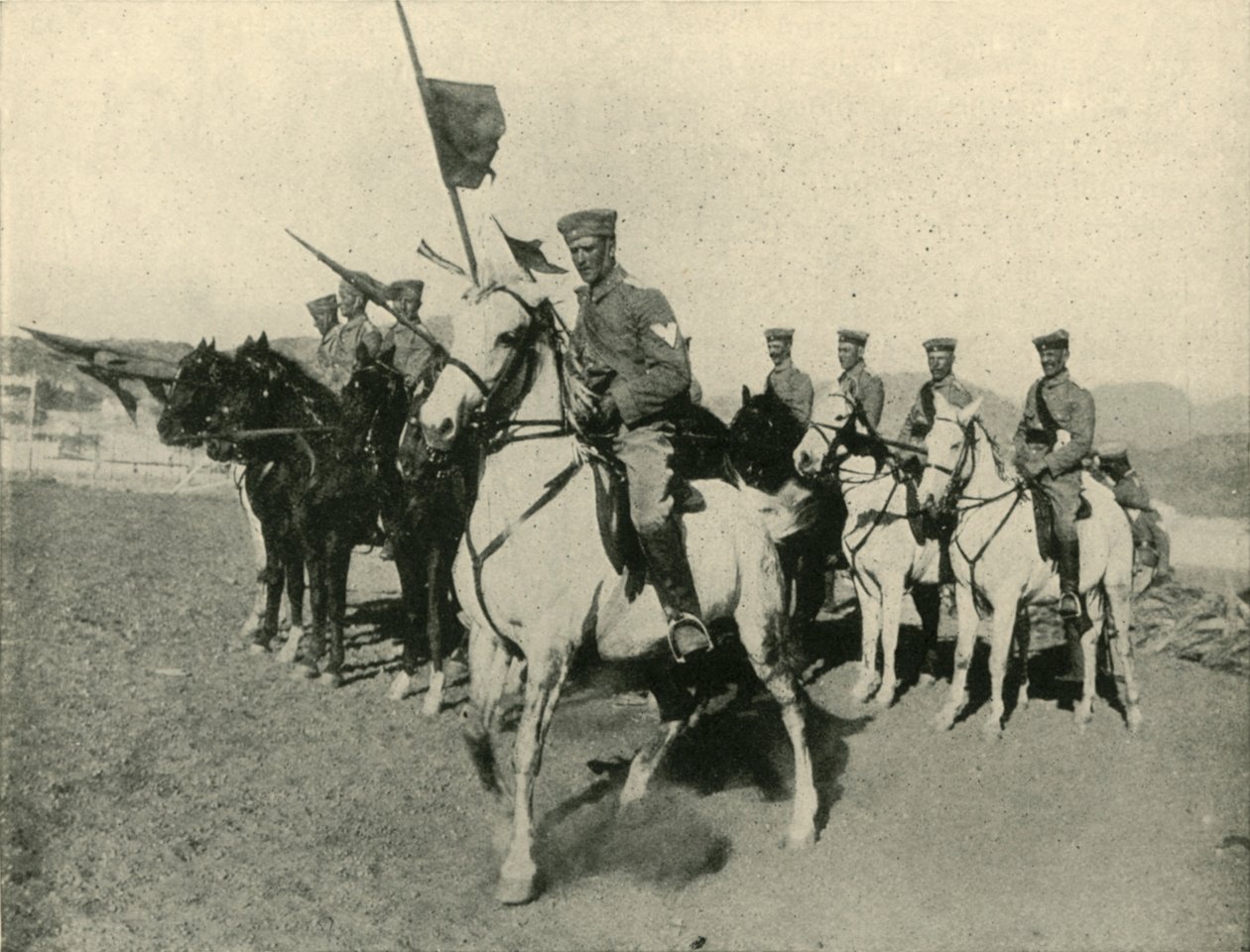 Exército Colonial da Alemanha: contingente de cavalaria no sudoeste da África, 1914, 1920. de Unbekannt