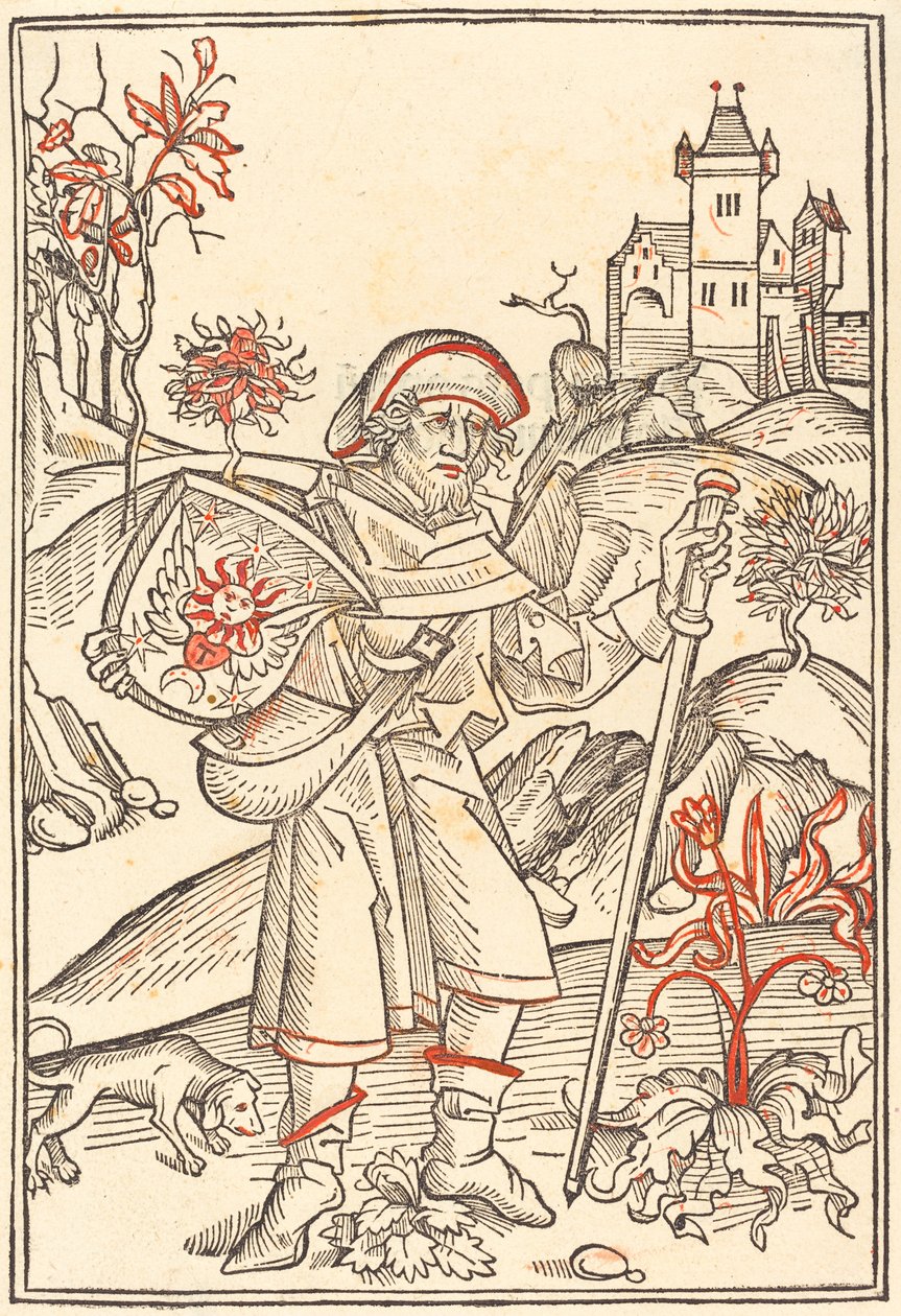 Gerson como Peregrino, 1489. de Unbekannt