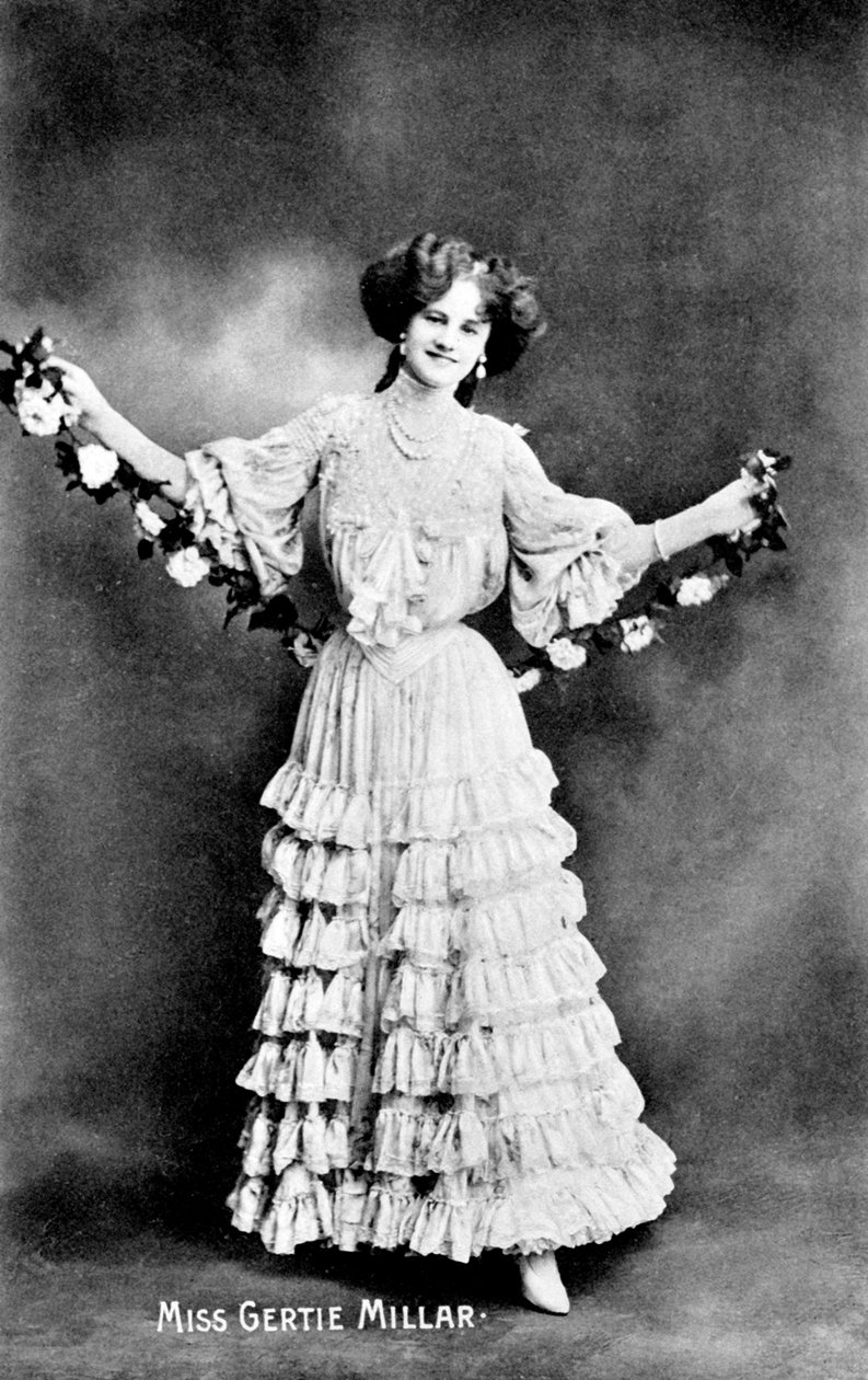 Gertie Millar 1879-1952, atriz inglesa, 1906 de Unbekannt