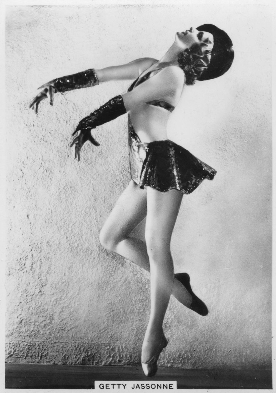 Getty Jassonne, bailarina francesa, c1936-c1939 de Unbekannt