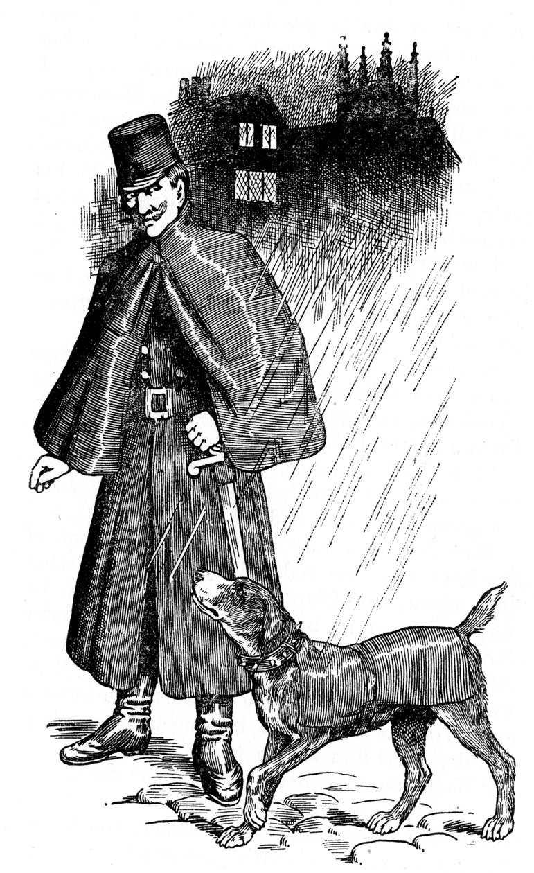 Cão de polícia de Ghent, 1907. de Unbekannt