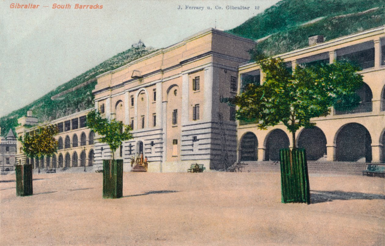 Gibraltar - Quartel do Sul, 1900 de Unbekannt