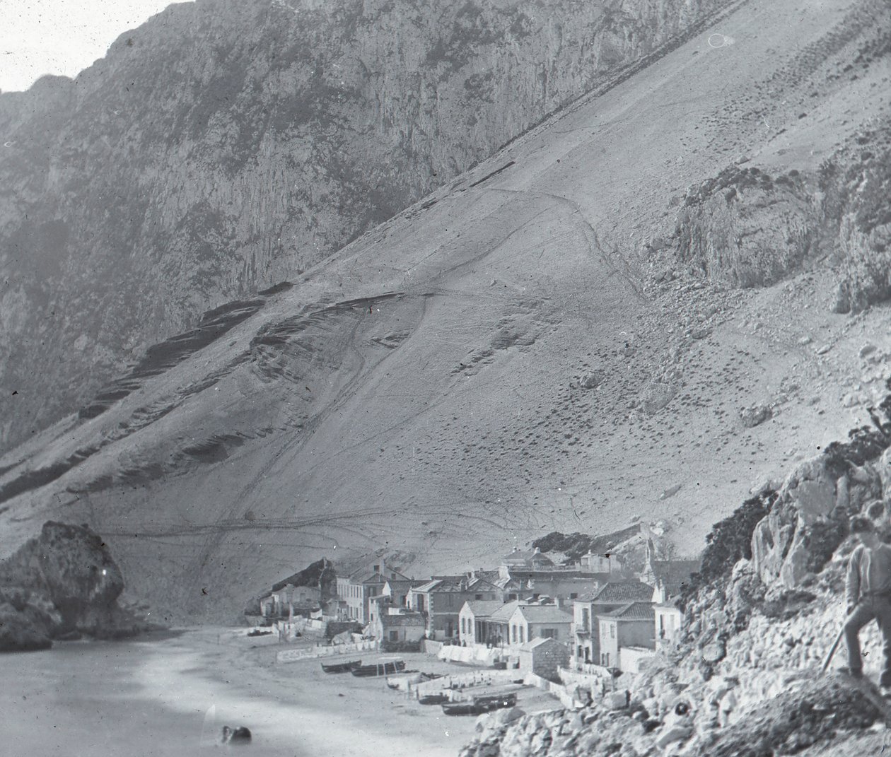 Gibraltar, Baía Catalã, c1910 de Unbekannt