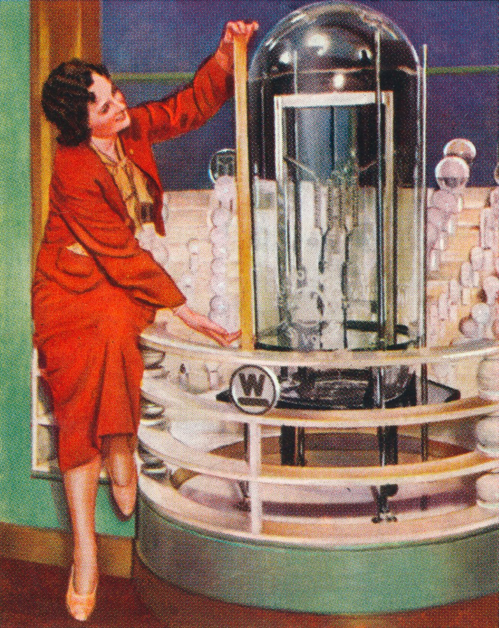 Lâmpada elétrica gigantesca, 1938 de Unbekannt