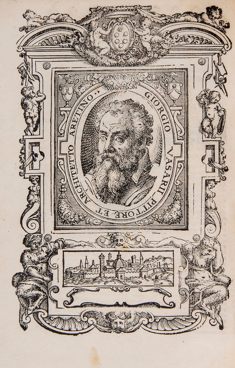 Giorgio Vasari. De: Giorgio Vasari, A Vida dos Mais Excelentes Pintores Italianos, Escultores, um de Unbekannt