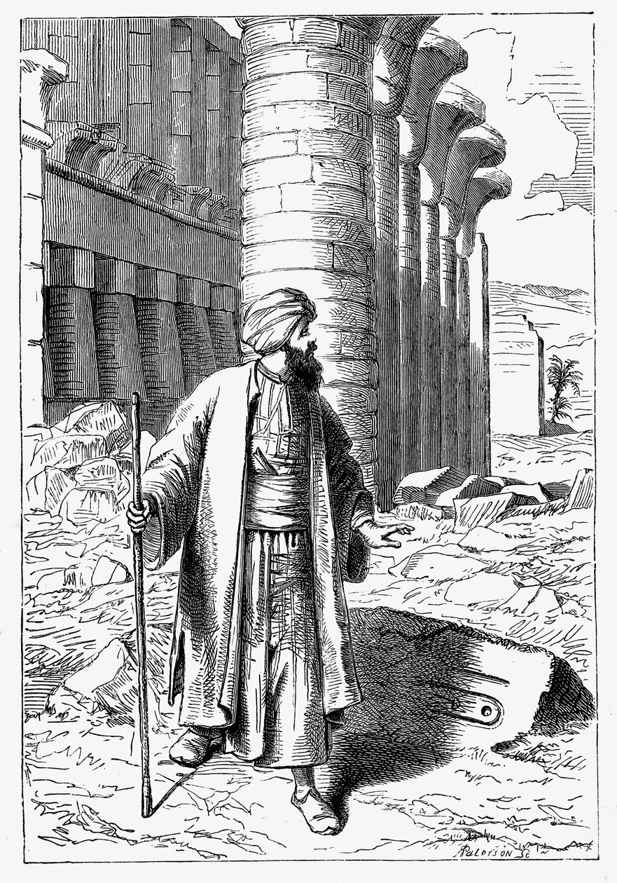 Giovanni Battista Belzoni, explorador italiano e candidato a antiguidade, c1860 de Unbekannt