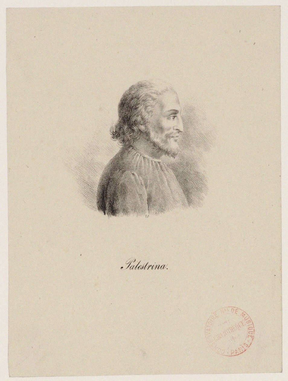 Giovanni Pierluigi da Palestrina, c. 1800 de Unbekannt