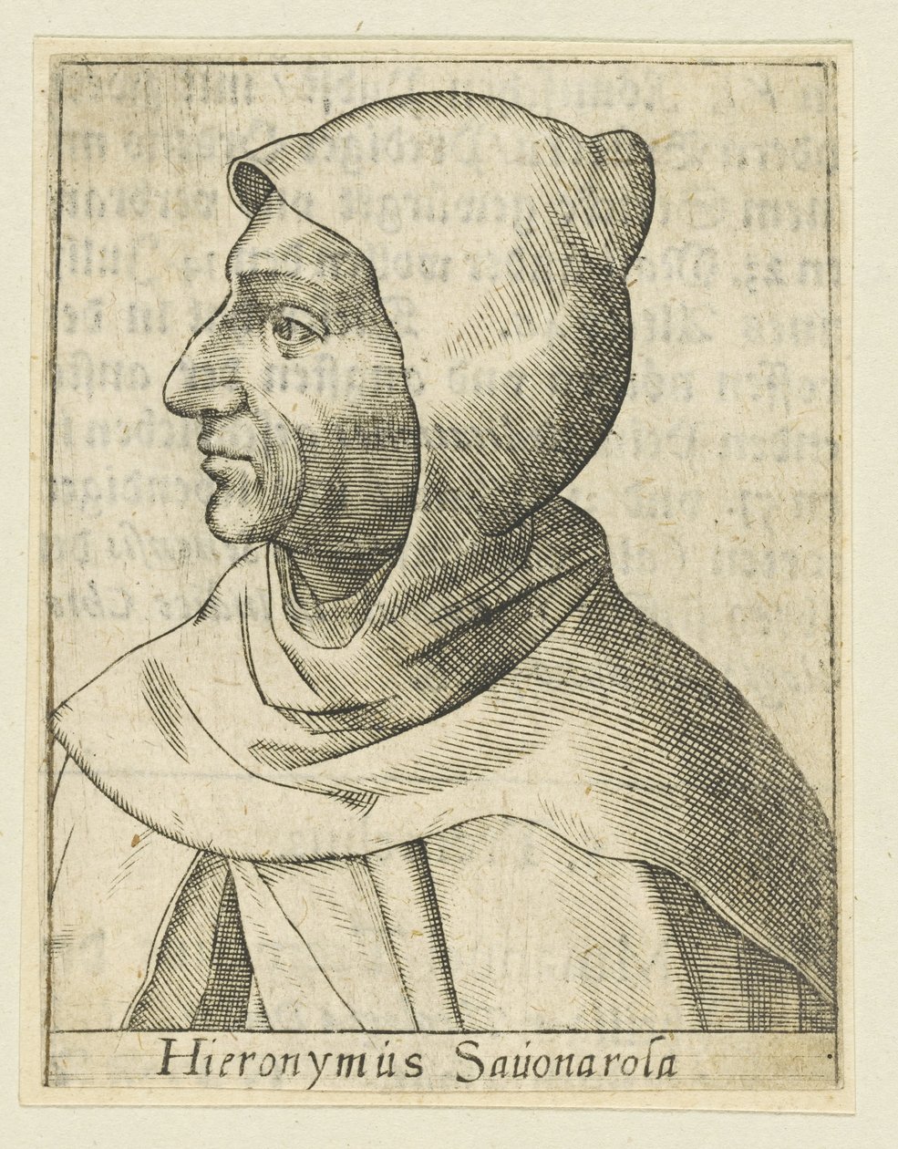 Girolamo Savonarola, ca. 1600. de Unbekannt