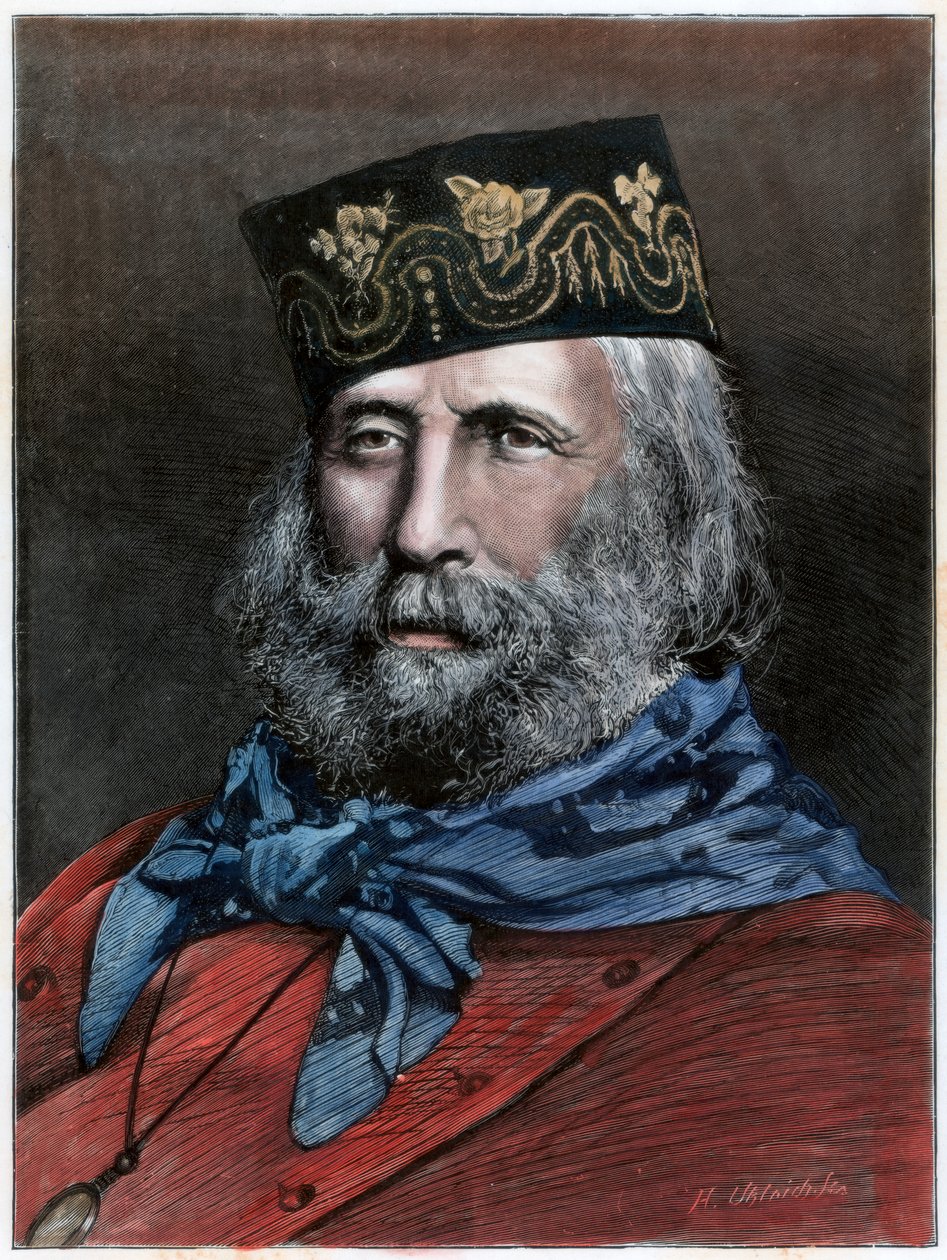 Giuseppe Garibaldi, patriota italiano, 1882 de Unbekannt