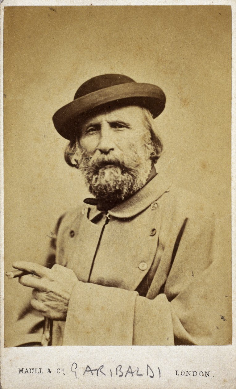 Giuseppe Garibaldi, revolucionário italiano de Unbekannt